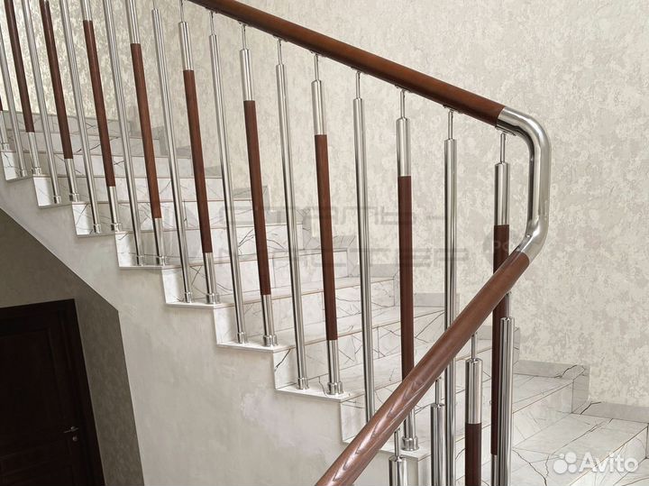 Перила поручни из нержавейки