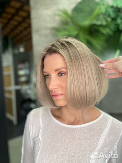 Модель на сложное окрашивание волос