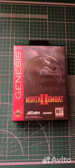 Картридж для sega mega drive Mortal Kombat 2