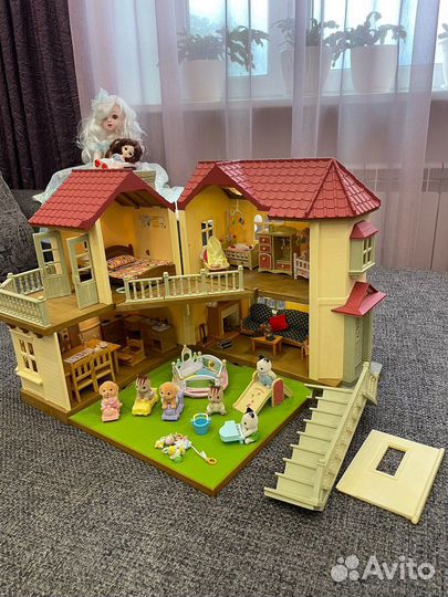 Sylvanian families дом со светом