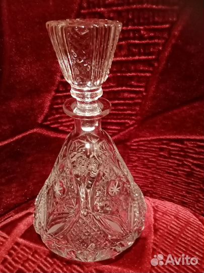 Графин. Чехия. Хрусталь