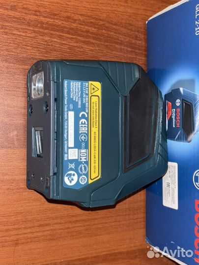 Лазерный уровень bosch pro gll 2-10