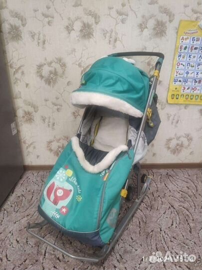 Коляска санки