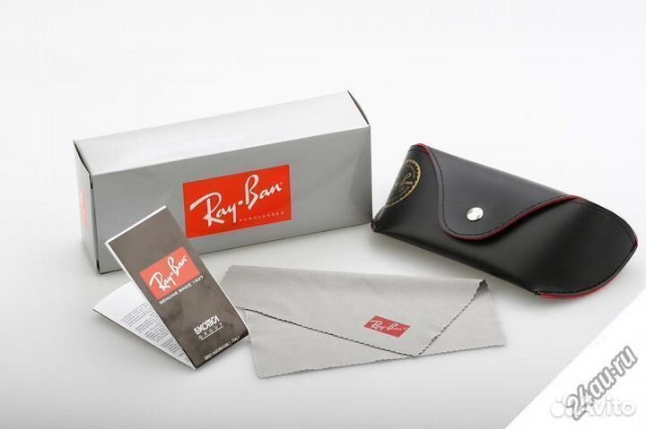 Солнцезащитные очки Ray Ban цветные зеркальные (си