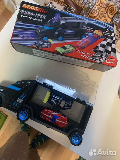 Автотрек с машинками