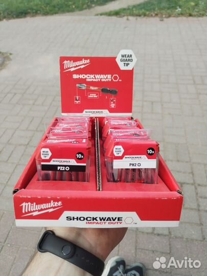 Milwaukee биты ударные Ph2 PZ2