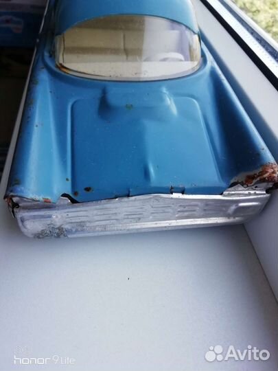 Игрушка СССР инерционная машинка 1:18. 1987г