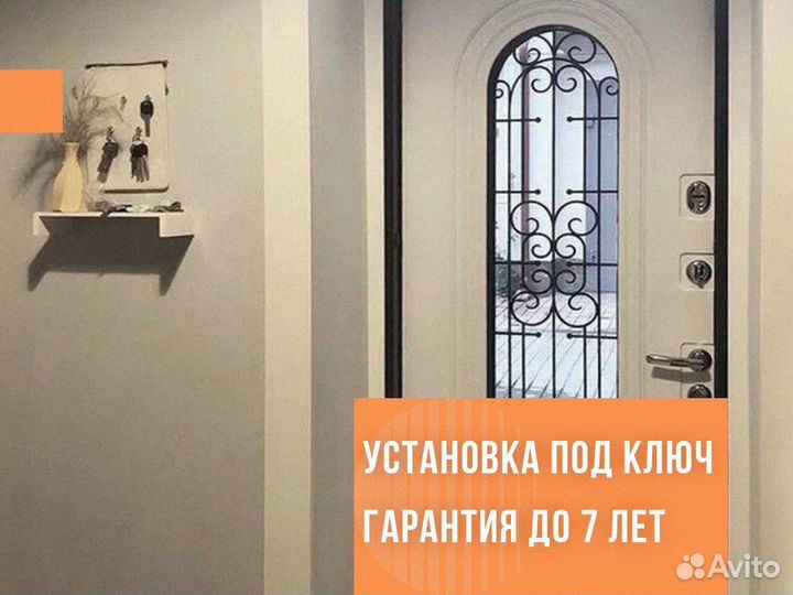 Дверь входная алюминий