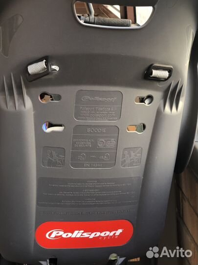 Детское велокресло