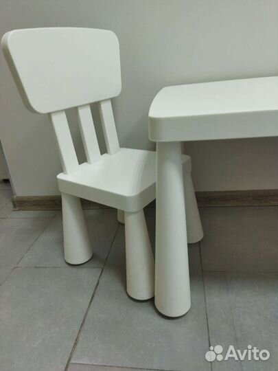 Детский стол со стульями IKEA