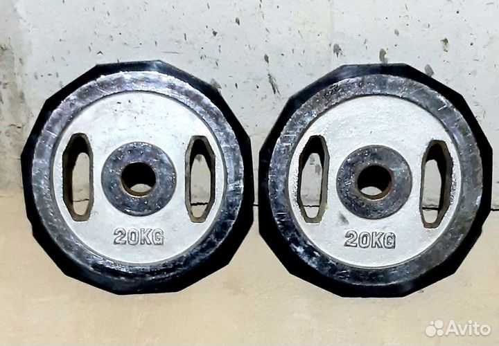 Диски блины для олимпийской штанги с ручками