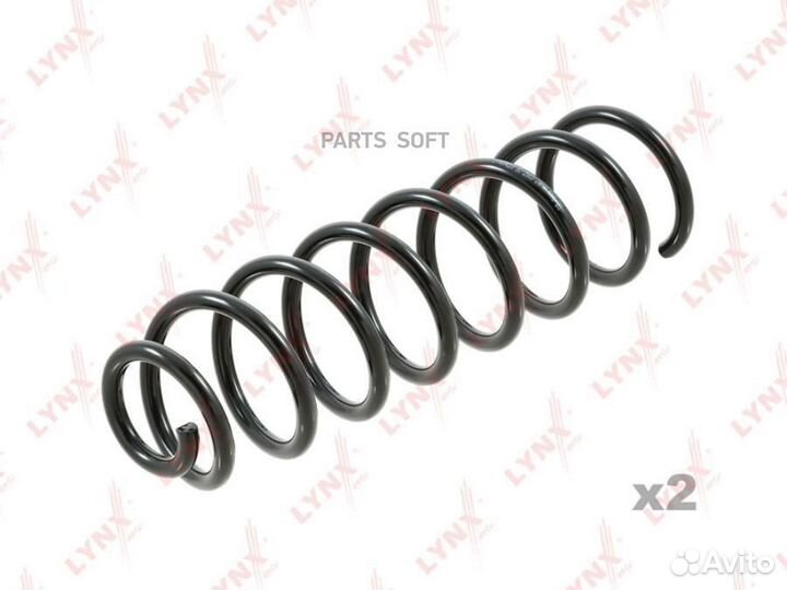 Lynxauto SC2583 Пружина подвески задняя зад прав/л