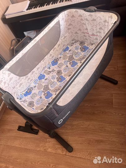 Колыбель Lionelo LO-Leonie Grey Stone люлька детск