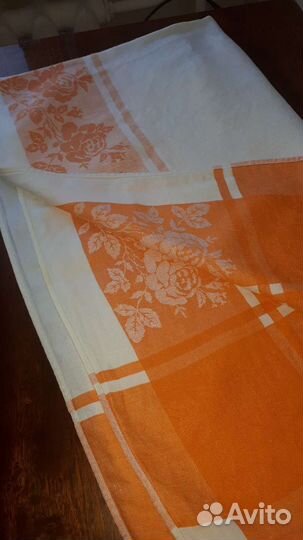 Скатерть лён жаккард СССР