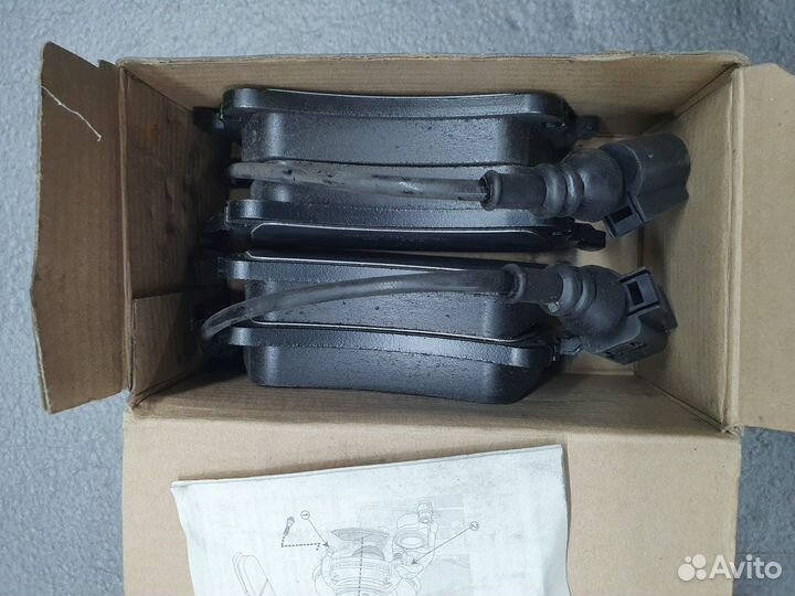 Тормозные колодки задние HIQ SP1818 Audi A3/A4/A6