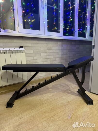 Наклонная скамья для жима