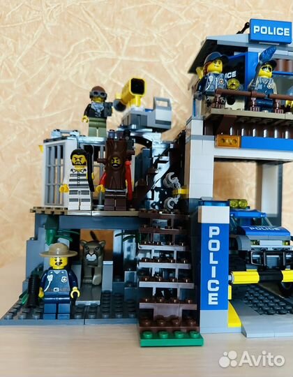 Lego city полицейский участок оригинал