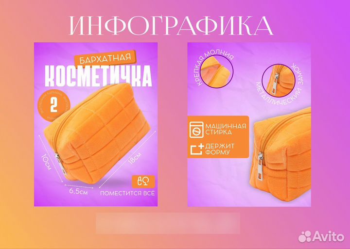 Инфографика для маркетплейсов wildberries ozon