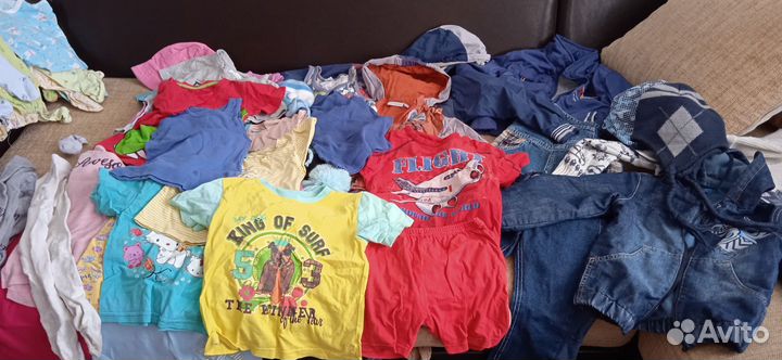 Детские вещи пакетом для мальчика и девочки