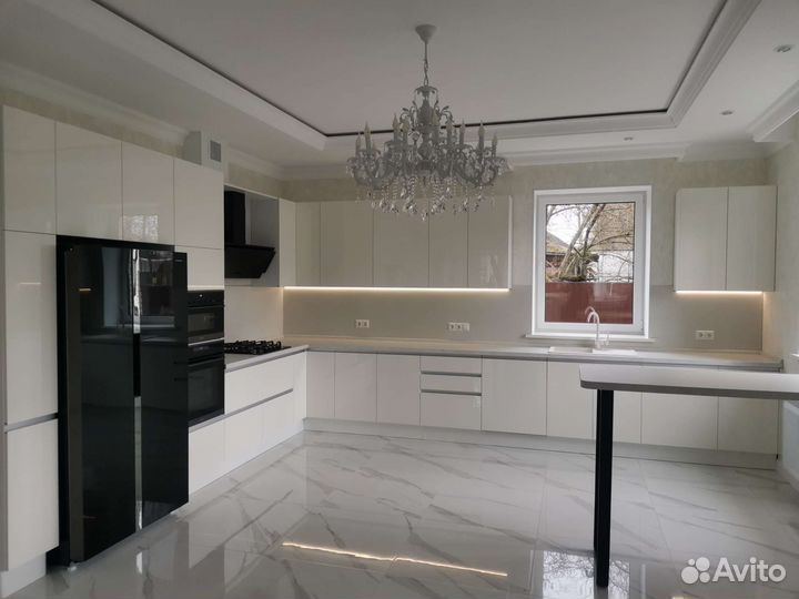 Установка кухонной мебели, бытовой техники