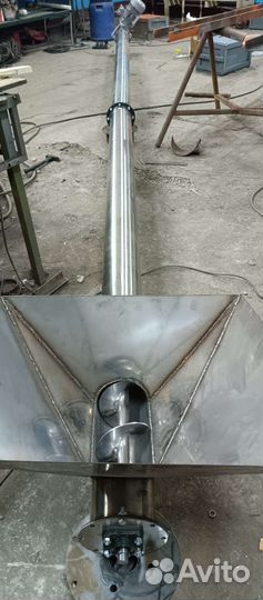 Шнековый транспортер из нержавеющей стали