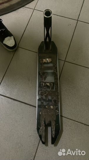 Дека для трюкового самоката tech team unethic