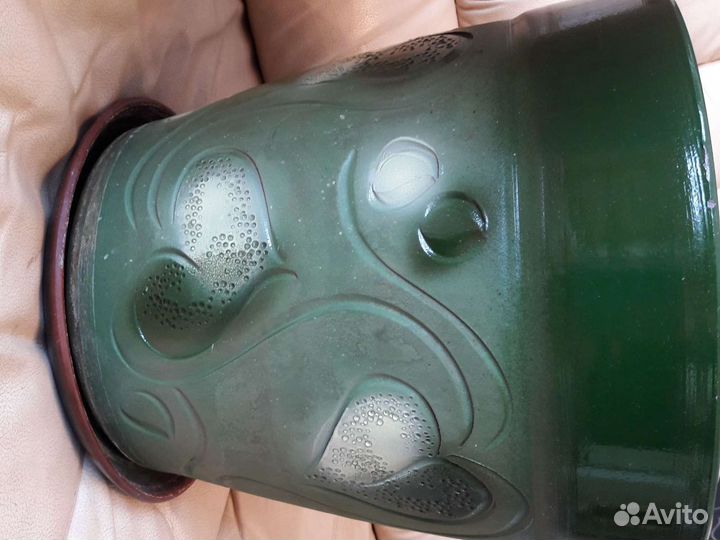 Керамический горшок для цветка