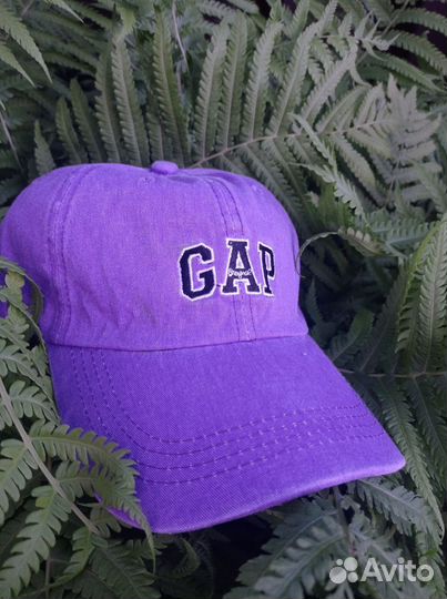 Кепка/Бейсболка мужская/женская gap фиолетовая