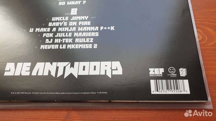 Die Antwoord - Tension (LP+CD)