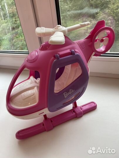Вертолет барби и настольная игра осьминог