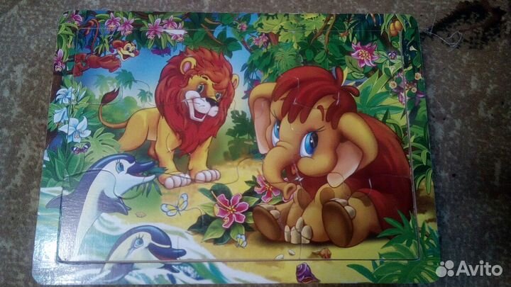 Пазл деревянный