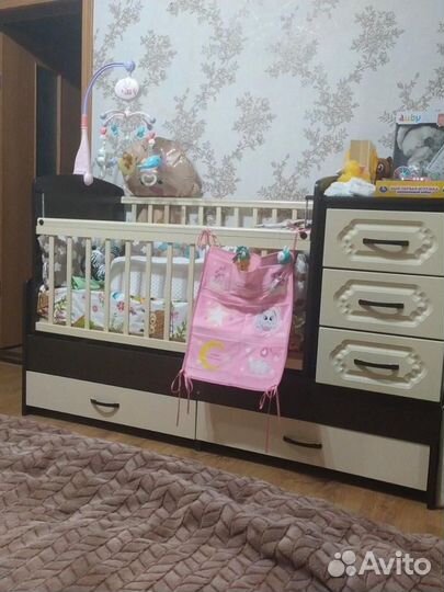 Детская кроватка 3 в 1