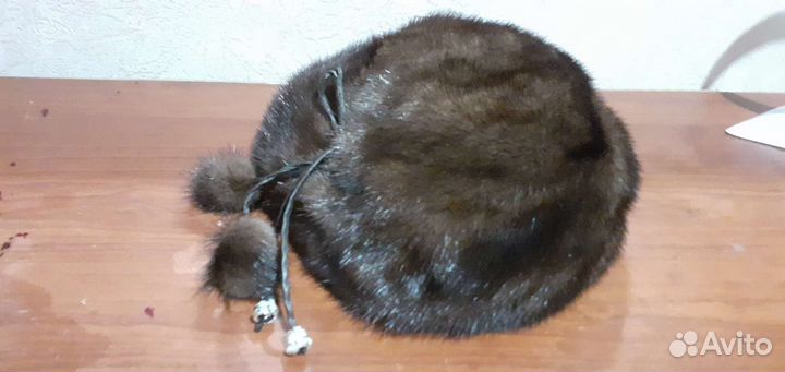 Берет женский норковый