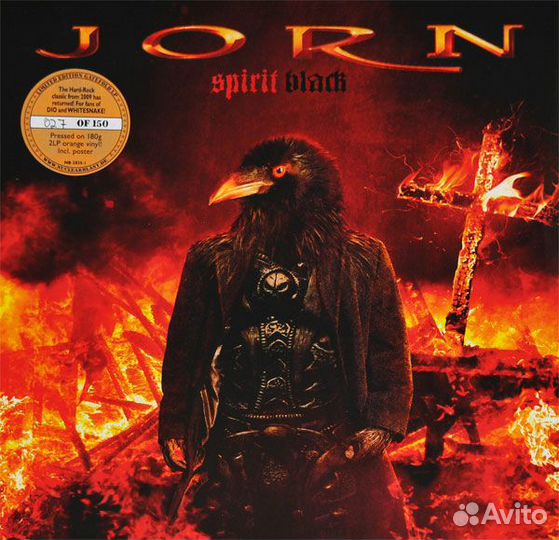 Jorn - Spirit Black (Orange Vinyl) (2 LP)