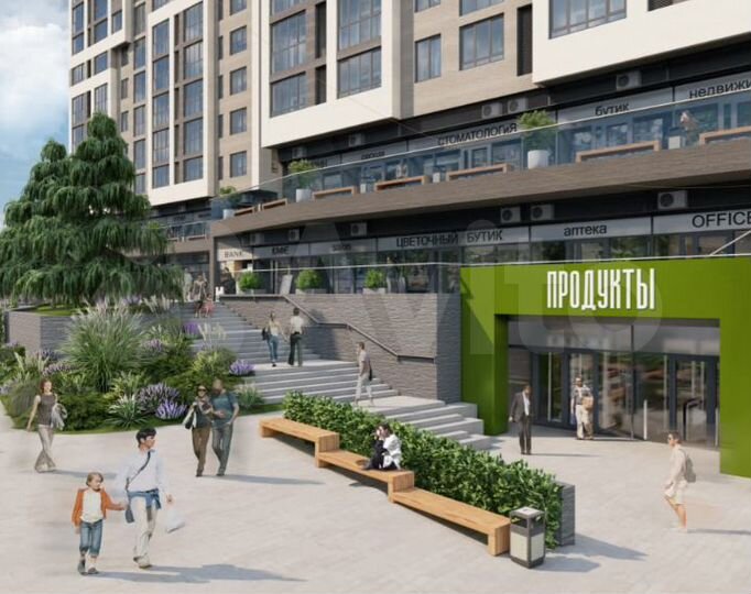 1-к. квартира, 40,4 м², 6/18 эт.