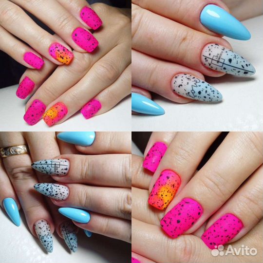 Наращивание, коррекция ногтей, маникюр