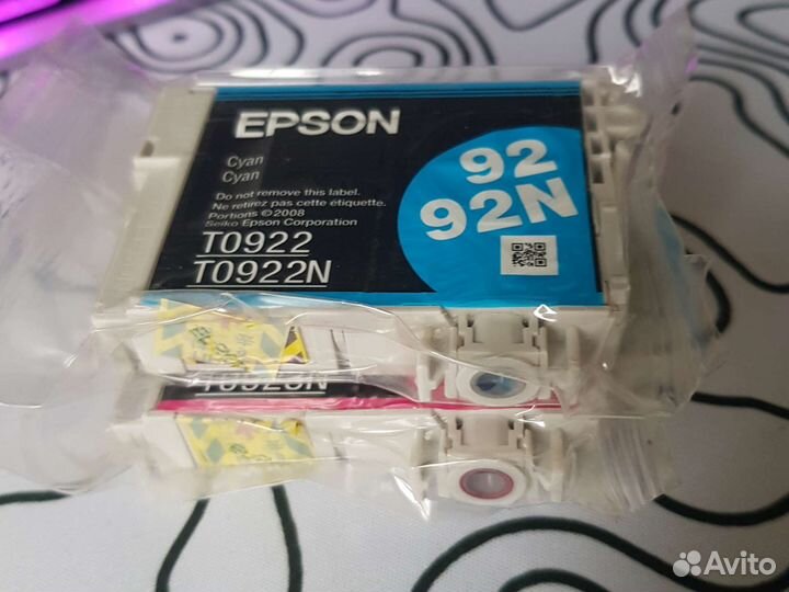 Картриджы Epson 92 92N