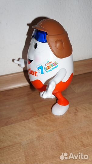 Большой киндер летчик/авиатор игрушка 25 см Kinder