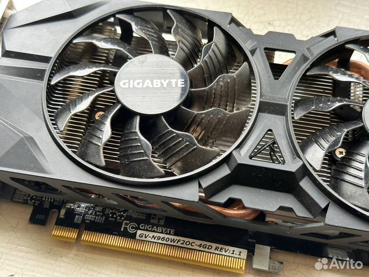 Видеокарта Gigabyte GeForce GTX 960 4GB OC