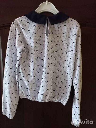 Блузки школьные 128 134