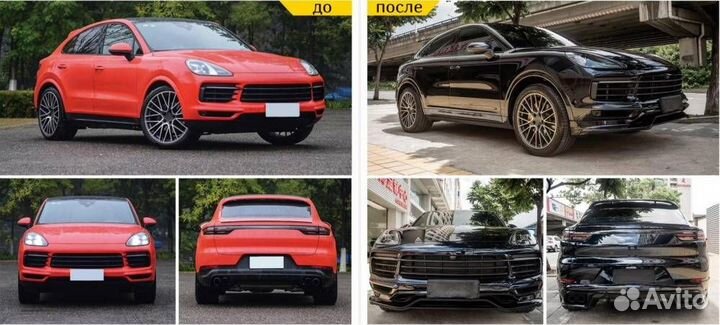 Обвес TKT для Porsche Cayenne Coupe под заказ