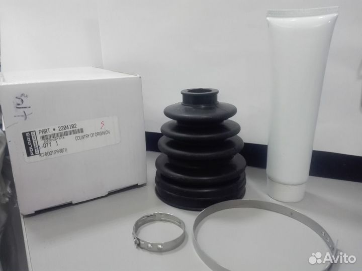 Пыльник задний с хомутами polaris RZR 1000 XP