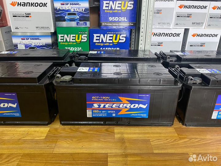 Аккумулятор от 39 до 240 Ач на Любой Авто