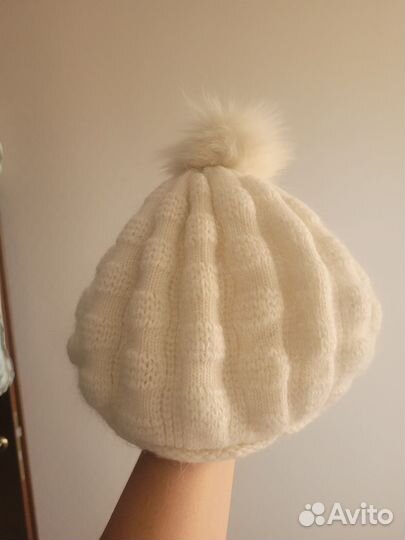 Шапка женская вязаная
