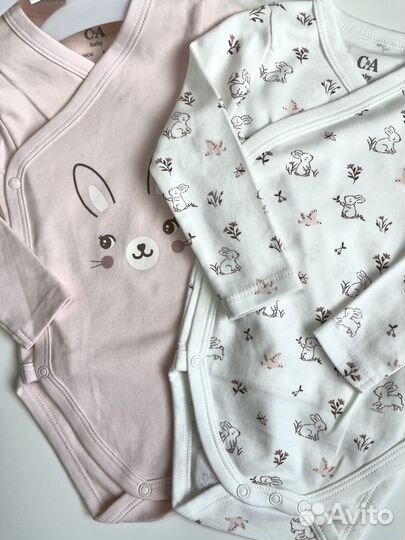 Комплект боди C&A 74 на запах