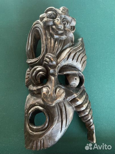 Маска из дерева ручной работы Китай