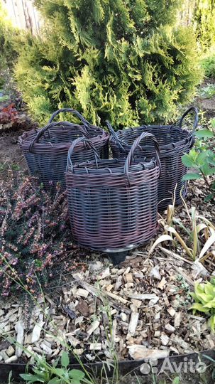 Кашпо корзинки для дома и сада