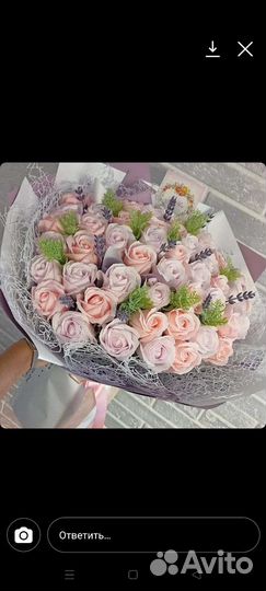 Букет из мыльных роз Томск