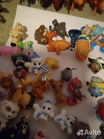 Фигурки из киндеров