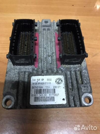 Fiat Albea блок управления двигателем